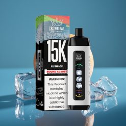 Al Fakher 15k Ice Adjust Clouds Disposable Device Leda Ledena (LED Display, Lush Ice) 15000 Puffova