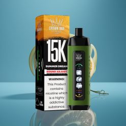 Al Fakher 15k Ice Adjust Clouds Disposable Device – Ljetni San, 15000 Puffova, LED Display, Mesh Coil