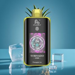 Fumot Tornado 25000 Puffs HD Ekran Ananas Led Rechargeable 700mAh