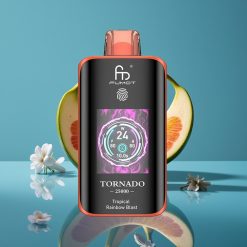 Fumot Tornado 25000 Puffs HD Screen Tropical Duga Eksplozija