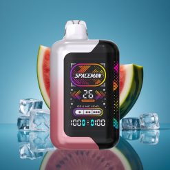 Spaceman SP40000 Bez Nikotina Disposable 40000 Puffova 20ml 1000mAh Ledena Lubenica