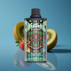 Vapsolo Super 15000 Puffs Jagoda Kivi Disposable Vape 40ml Type-C 850mAh