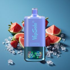 VapSolo Triple 30000 Puffs Jagoda Lubenica & Borovnica Led 40ml 50mg/ml Type-C
