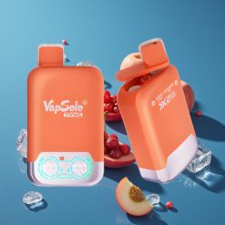 Vapsolo Twins 20000 Puffs Dvoslojni Disposable Vape Trešnja Kola & Sočni Breskva Led