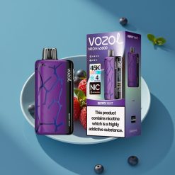 Vozol Neon 45K 45000 Puffova Jednokratna E-cigareta s 20ml Tekućine i Mesh Coilom - Jagoda Meta