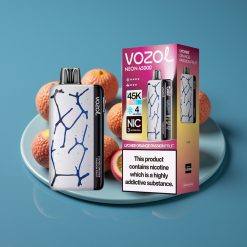 Vozol Neon 45K 45000 Puffova Jednokratna Vape s Mesh Coil i Lychee Naranča Passion Fruit Okusom