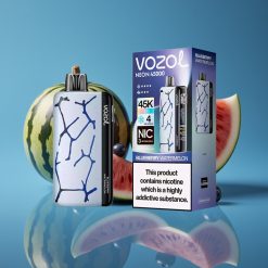 Vozol Neon 45K 45000 Pufova Disposable Vape Blueberry Lubenica s Podesivim Ice i Airflowom