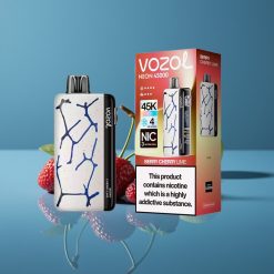 Vozol Neon 45K 45000 Pufova Disposable Vape s Prilagodljivim Ledom i Mesh Coil
