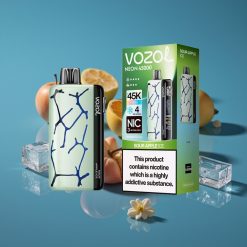 Vozol Neon 45K 45000 Pufova Disposable Vape Sour Apple Ice - Mesh Coil, 20ml, 800mAh