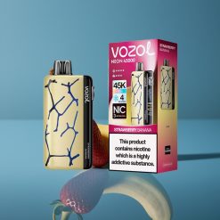 Vozol Neon 45K 45000 Pufova Jednokratna Vape Jagoda Banana s Podesivim Ice i Zračenjem Zraka