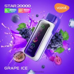 VOZOL STAR 20000 led od grožđa 2X6DV9 | Vozol Vape Amazon