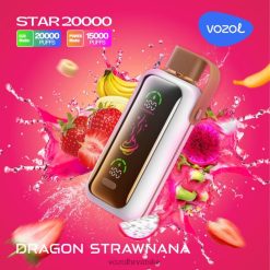 VOZOL STAR 20000 zmaj strawnana 2X6DV8 | Vozol Vape Sale